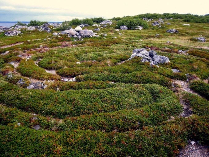 Toàn bộ mê cung bằng đá nằm ở phía Tây hòn đảo Bolshoi Zayatsky. Kể từ khi phát hiện những “vavilons”, các chuyên gia cố gắng giải mã chúng do ai tạo ra và với mục đích gì.