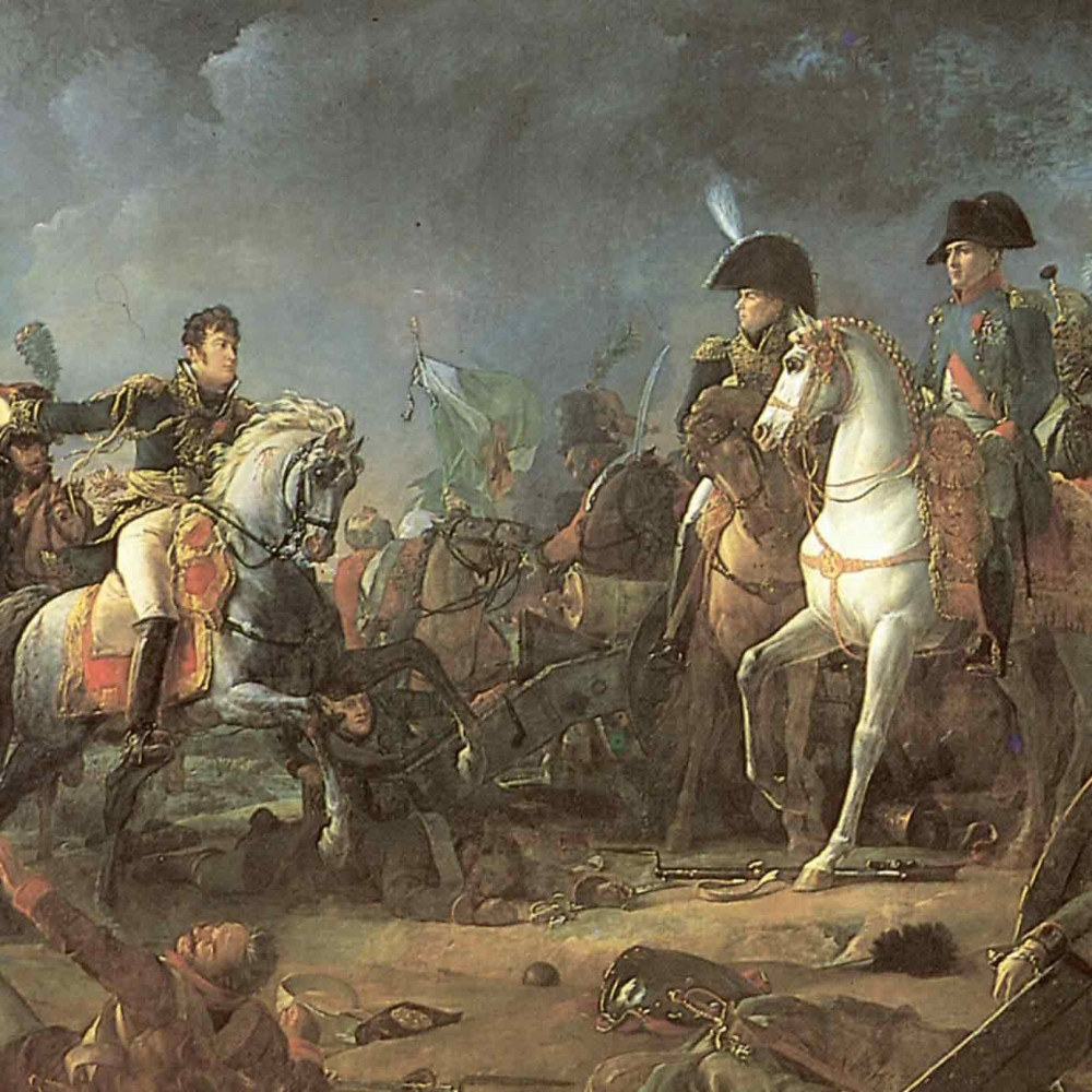 Trận chiến diễn ra gần Austerlitz ở Moravia (nay là Slavkov u Brna, Cộng hòa Séc) sau khi quân đội Pháp tiến đến Vienna ngày 13/11/1805.