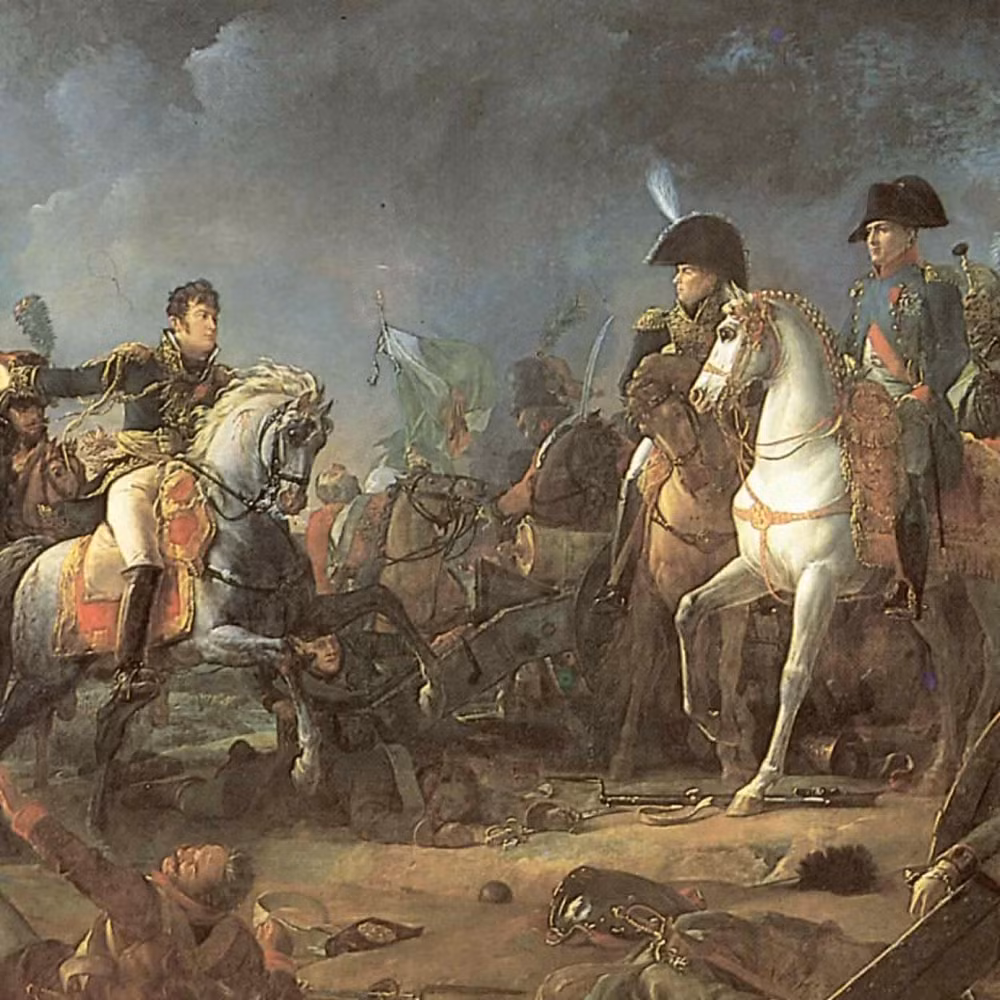 Trận chiến diễn ra gần Austerlitz ở Moravia (nay là Slavkov u Brna, Cộng hòa Séc) sau khi quân đội Pháp tiến đến Vienna ngày 13/11/1805.