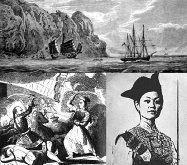 Kể từ đây, Ching Shih theo chồng cùng hạm đội cướp biển Red Flag (Cờ Đỏ) gây ra nhiều vụ tấn công, cướp bóc tàu thuyền đi biển và kiếm được khoản tiền lớn.