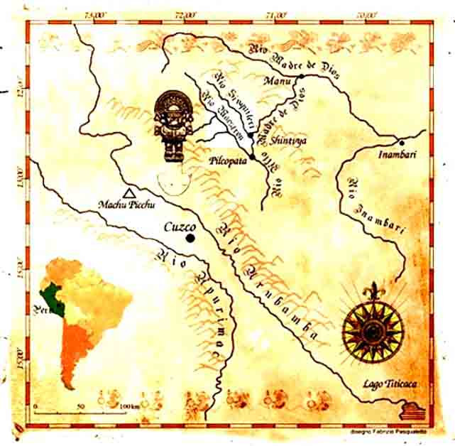 Đế chế Inca phát triển rực trong hơn 100 năm (từ năm 1400 - 1533). Trong số các thành phố, Paititi là một trong những nơi sầm uất và thịnh vượng nhất của nền văn minh Maya ở khu vực Nam Mỹ.