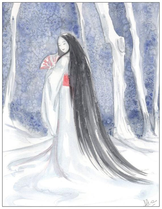 Trước những câu chuyện ly kỳ về Yuki-onna, nhiều người dân Nhật Bản thời xưa không dám ra ngoài vào những buổi tuyết rơi dày vì sợ gặp phải điều tồi tệ.