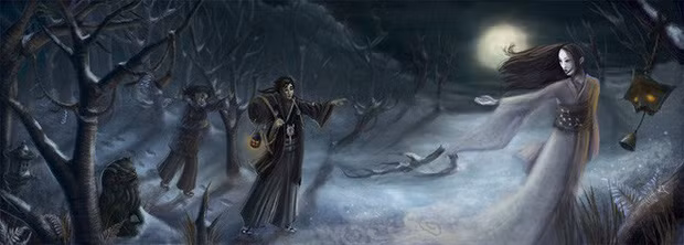 Yuki-onna được mô tả có mái tóc dài màu đen, nước da trắng như tuyết và gần như trong suốt. "Tuyết yêu" này thường mặc bộ kimono màu trắng và gây ám ảnh với đôi môi hơi xanh.