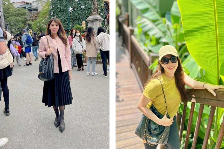 "Gia tài" túi hiệu của nữ MC cũng đủ để làm người xem "mắt tròn mắt dẹt".