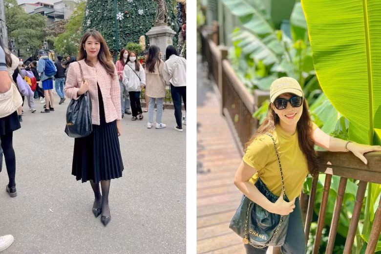 "Gia tài" túi hiệu của nữ MC cũng đủ để làm người xem "mắt tròn mắt dẹt".