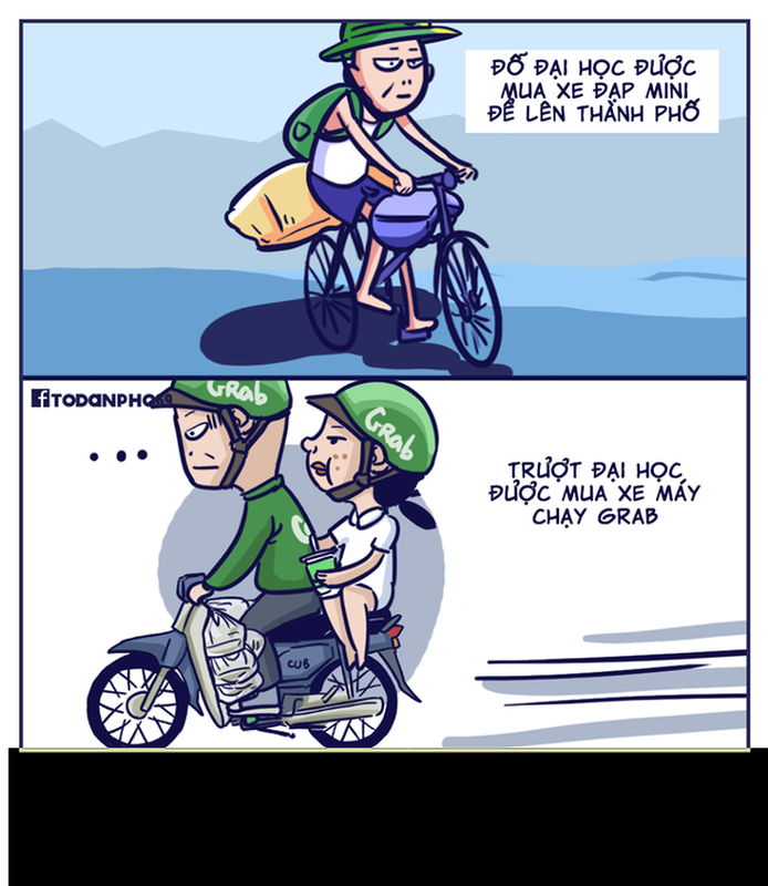 Đôi khi rớt đại học còn nhận được “món quà” giá trị hơn khi đỗ đại học. Ảnh: Tổ dân phố