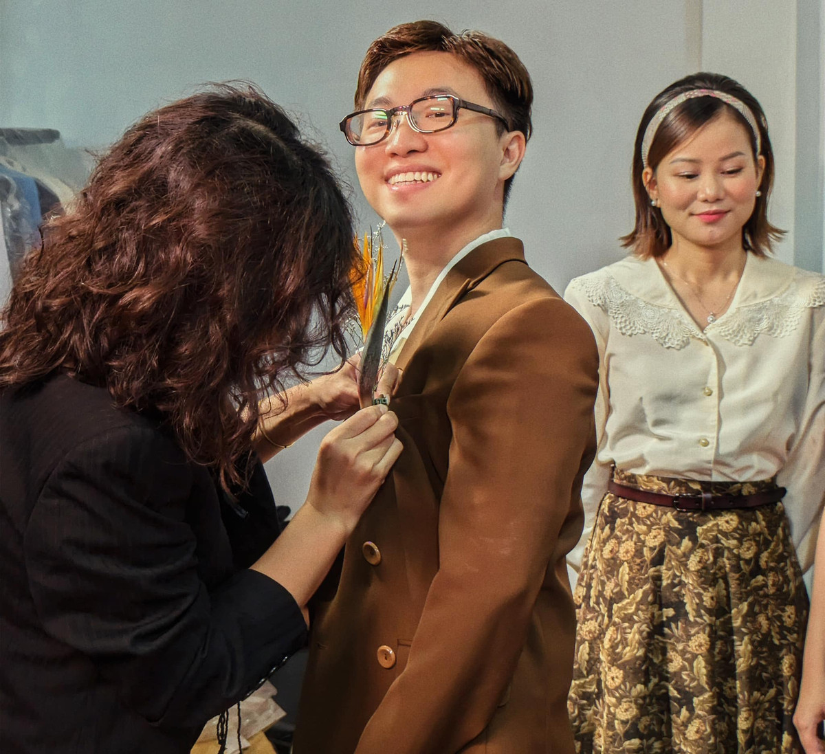 Để có được một đám hỏi hay và lạ như thế, hai bạn trẻ đã dành khá nhiều tâm huyết để sưu tầm và lên ý tưởng.