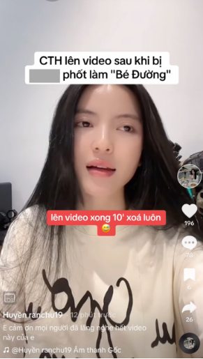 Trước sự việc này, bạn gái Quang Hải đã khóa bình luận trên tài khoản TikTok chính thức. Tuy nhiên, cô cũng không ngần ngại đăng tải clip đáp trả cực gắt. Ảnh chụp màn hình