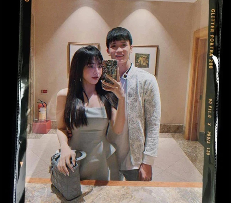 Gia Hân đã xóa hết nhưng video TiTtok và ảnh trên trang cá nhân liên quan đến Hoàng Đức. Ảnh: FBNV