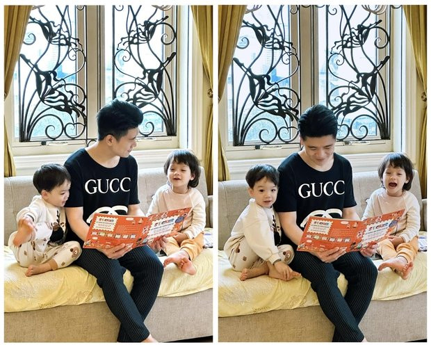 Phía dưới khoảnh khắc, netizen để lại nhiều bình luận thích thú, đặc biệt tập trung vào ánh mắt mà Quang Vinh dành cho con gái.