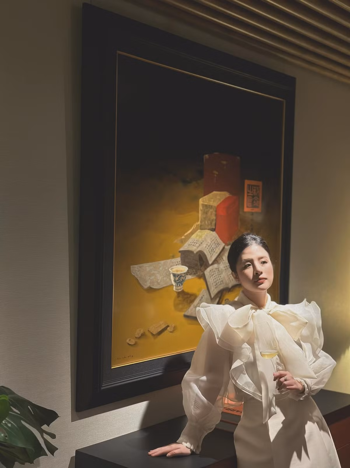 Với gương mặt bầu bĩnh và làn da trắng trẻo, nhan sắc xinh đẹp của Hải Vân luôn thu hút mọi ánh nhìn mỗi lần xuất hiện.