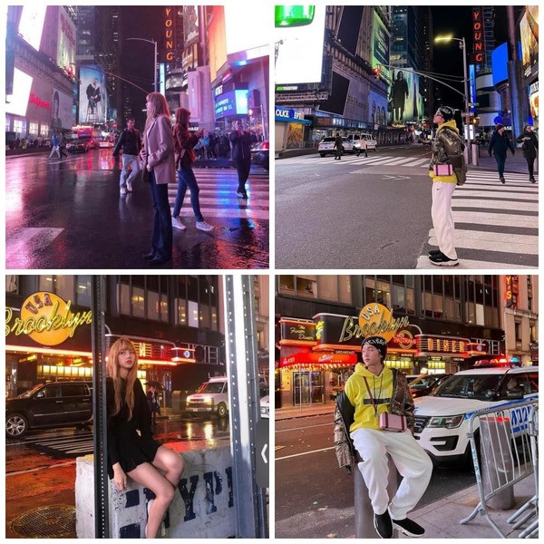 Việc Nhất Hoàng liên tục bỏ ra số tiền lớn chỉ để "đu idol" khiến cư dân mạng không khỏi trầm trồ. Trước đó, vị thiếu gia cũng từng chụp ảnh tại địa điểm mà Lisa từng ghé qua. Ảnh: Tổng hợp