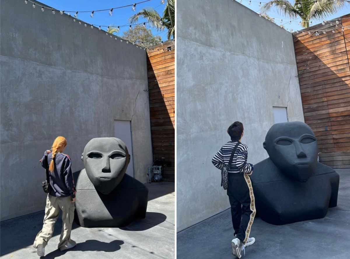 Có lúc anh sẵn sàng chi tiền mua áo giống Rosé, khi lại trang bị phụ kiện giống Lisa, Jisoo hay mặc cardigan giống Jennie…