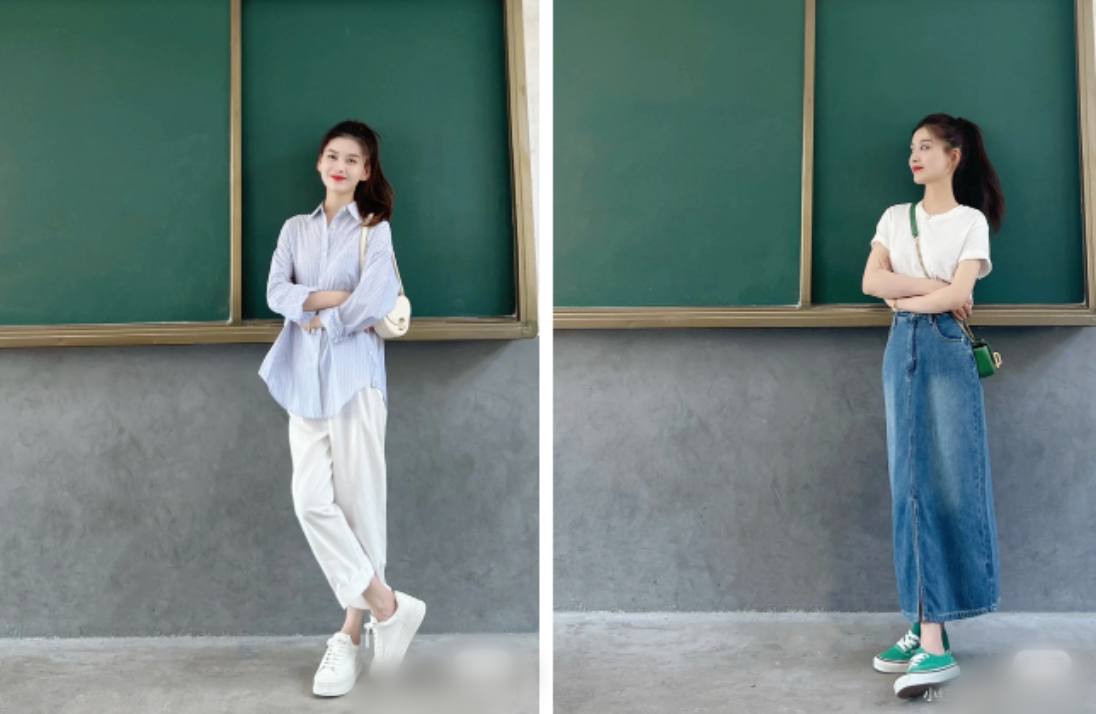 Lý giải về điều này, cô cho biết có thể là do hàng ngày tiếp xúc với các em bé tiểu học nhiều nên tâm hồn cô cũng trẻ trung theo. Đương nhiên, nguyên nhân lớn nhất vẫn là do style ăn mặc của cô.