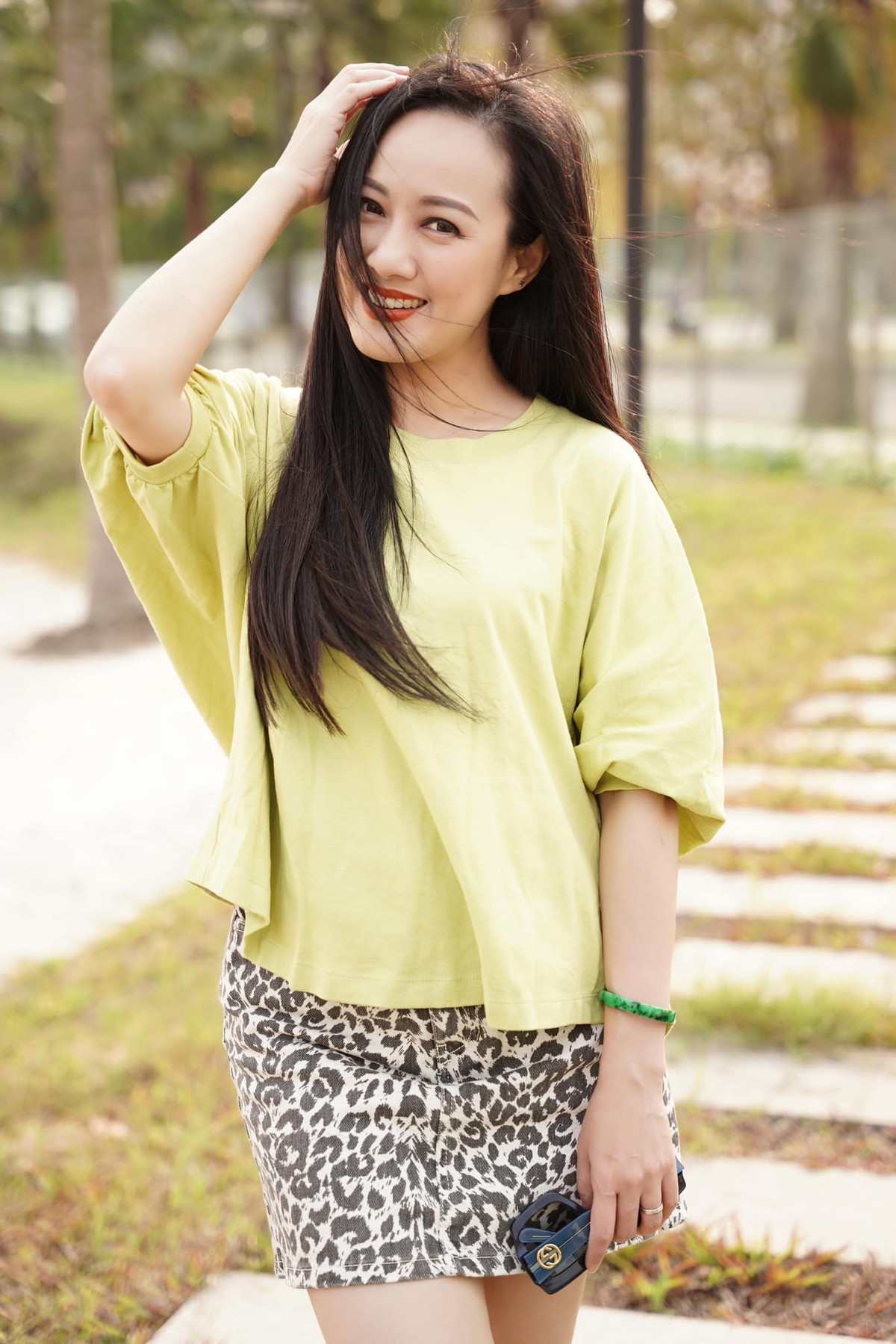 Thời điểm còn làm BTV thời sự, Hoài Anh luôn giữ phong cách chỉn chu, kín đáo.