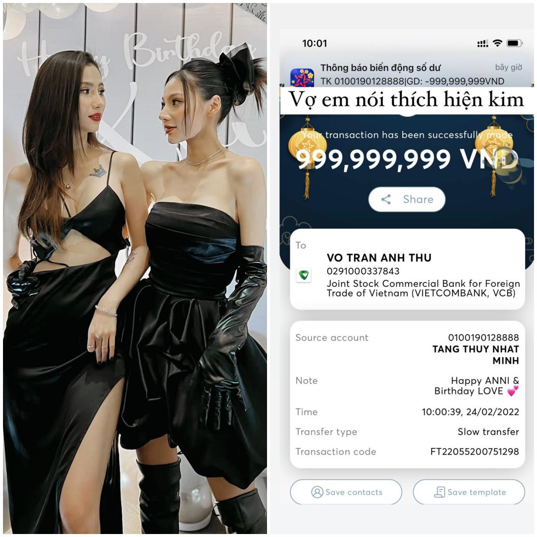 Không chỉ dừng lại ở những món quà đắt giá thể hiện tình cảm, Minh Minh còn công khai thể hiện tình yêu lớn dành cho bạn gái hot girl mỗi ngày trên trang cá nhân bằng không ít mỹ từ.