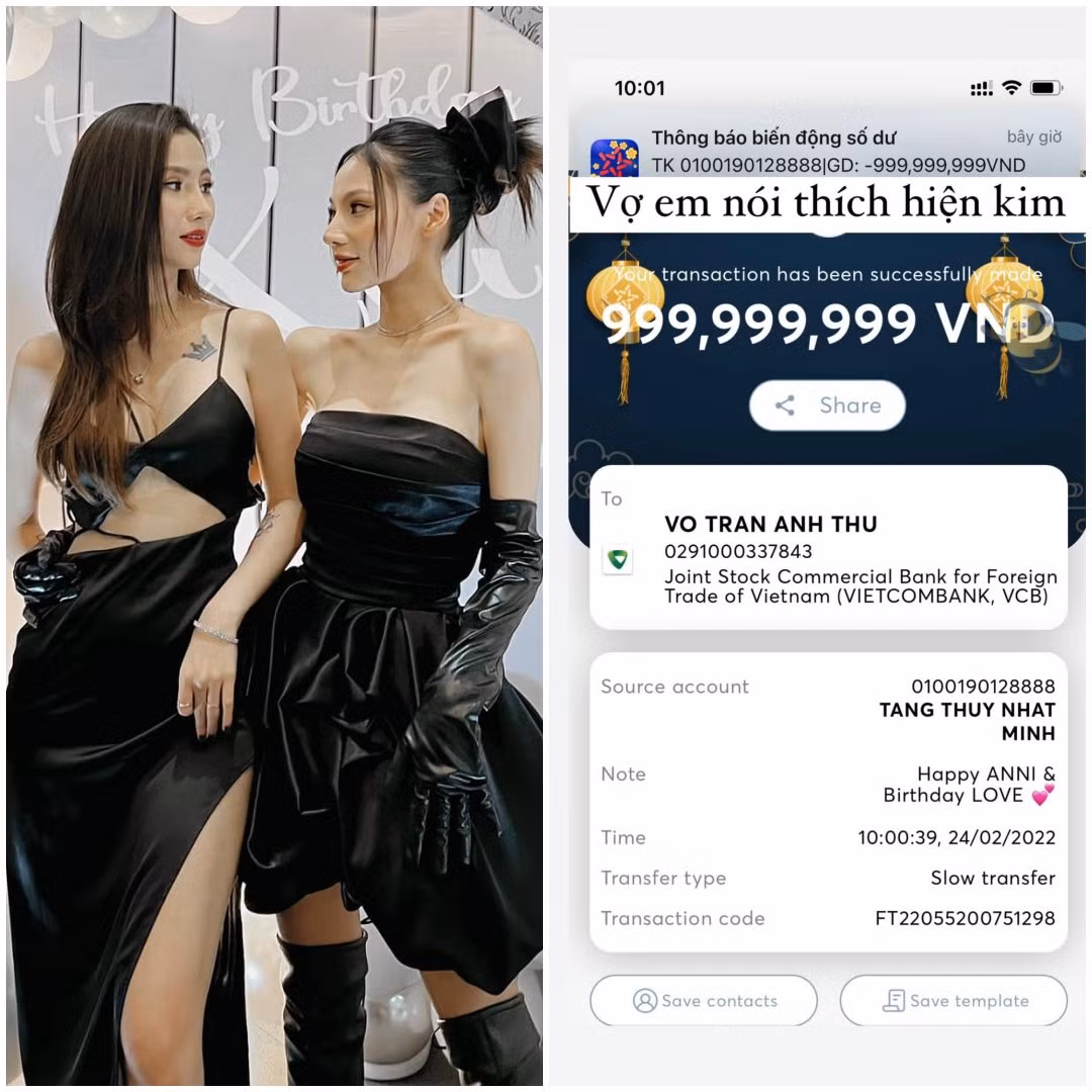 Không chỉ dừng lại ở những món quà đắt giá thể hiện tình cảm, Minh Minh còn công khai thể hiện tình yêu lớn dành cho bạn gái hot girl mỗi ngày trên trang cá nhân bằng không ít mỹ từ.