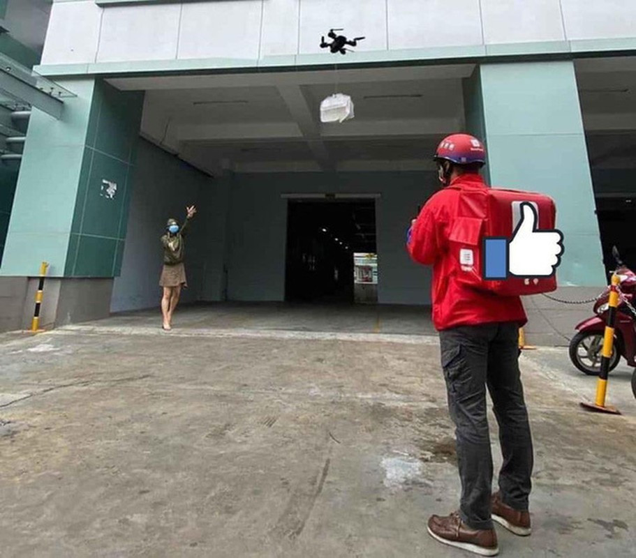 Thời điểm dịch COVID-19, shipper cũng đã nghĩ ra "7749" cách giao hàng vô cùng thông minh.