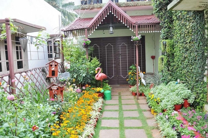 Tái chế chai nhựa, giày cũ thành khu vườn tuyệt đẹp - Hình 2 Tai che chai nhua, giay cu thanh khu vuon tuyet dep-Hinh-2