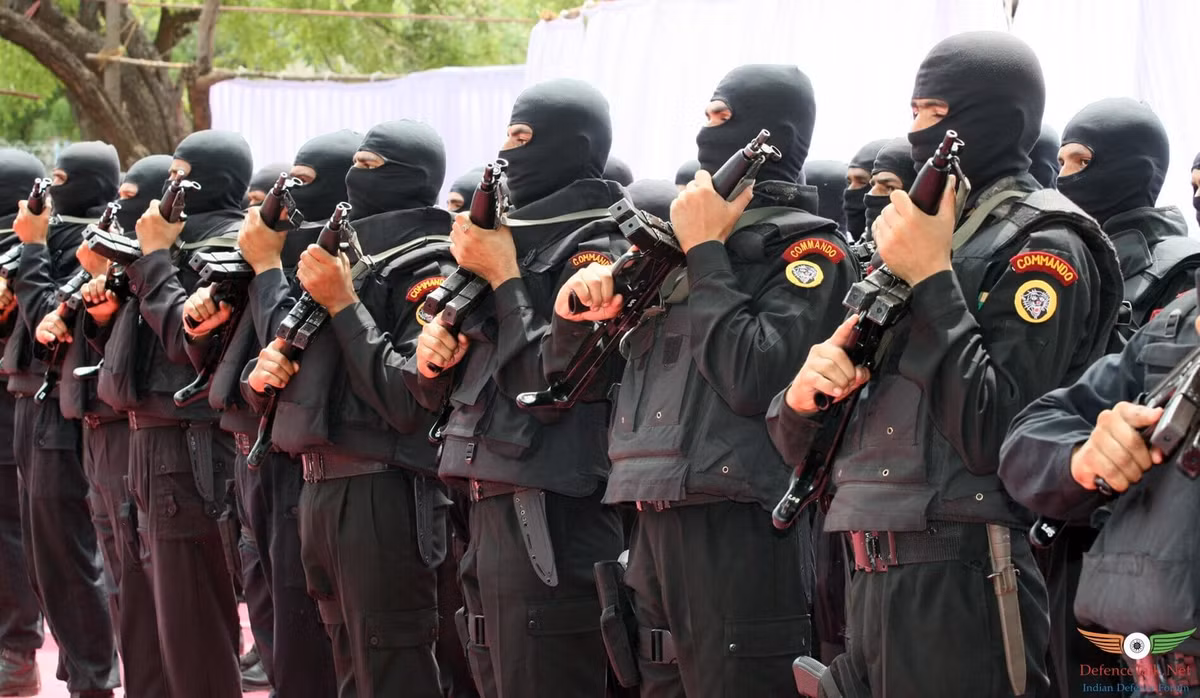 Lực lượng Mèo Đen Ấn Độ nổi bật với bộ trang phục đen từ đầu đến chân của họ. Lực lượng đặc nhiệm này chịu sự chỉ huy trực tiếp của Bộ Nội Vụ Ấn Độ và chuyên thực hiện các nhiệm vụ bảo vệ các yếu nhân trong Nội Các Chính Phủ nước này. Thành viên trong đội là những cá nhân ưu tú nhất được tuyển chọn từ các đơn vị quân đội của nước này. Nguồn ảnh: Frag.