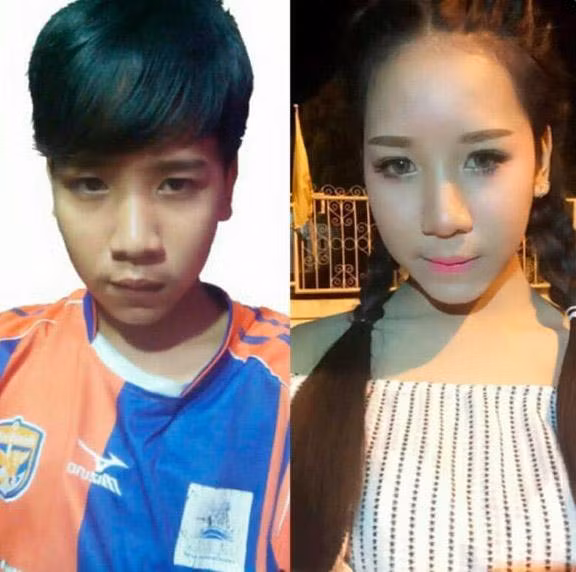 Không chỉ khuôn mặt mà thậm chí cả làn da, dáng vóc, đường nét trên khuôn mặt cũng sẽ khiến bạn không thể phân biệt một cô gái chuyển giới với một thiếu nữ thực thụ. (Nguồn Mop)