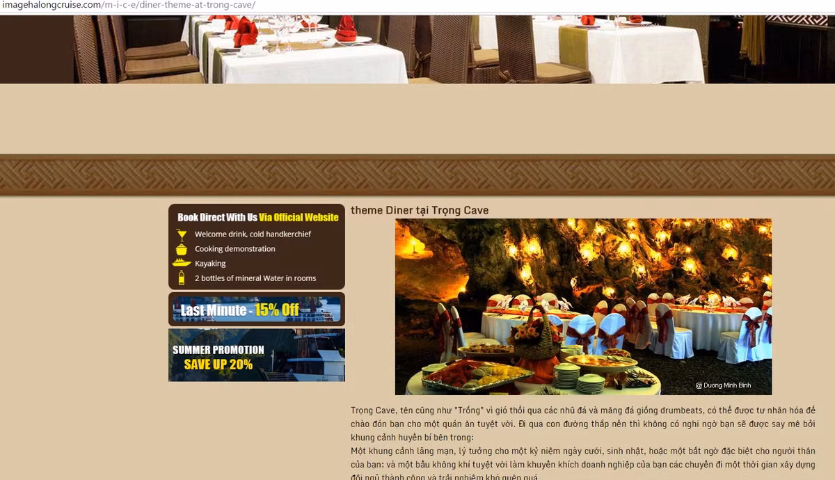 Ly do Quang Ninh gio moi cam an uong trong hang dong vinh Ha Long?