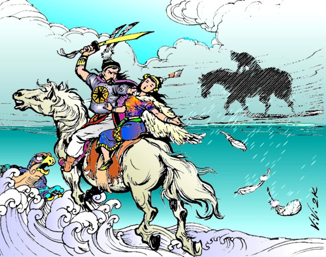 Vua nào của nước ta từng đánh tan 50 vạn quân của Tần Thủy Hoàng? Theo sách Hoài Nam Tử và nhiều tư liệu lịch sử hiện nay, từ năm 218-208 TCN, dưới sự chỉ huy của Thục Phán (An Dương Vương), quân ta từng đánh tan 50 vạn quân Tần do tướng Đồ Thư chỉ huy. 