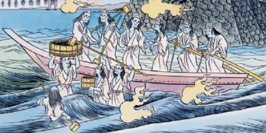 Funayurei hung hãn như vậy nên ngư dân Nhật Bản rất sợ con ma này. Họ nghĩ ra các tục lệ để tránh, hay cầu xin bọn ma ác độc này bỏ qua. Ngư dân một số vùng còn quan niệm, sương mù chính là dấu hiệu của Funayurei, vào những ngày quá mịt mù họ sẽ ở nhà, hay thay đổi lộ trình theo hướng an toàn hơn. Nếu đang trên biển khơi mà gặp thời tiết xấu, các ngư dân sẽ thắp hương, làm lễ, ném xuống biển gạo cúng, tiền giấy... để "hối lộ" các Funayurei. Mỗi vùng, người ta còn có thêm những quy định về lễ vật ném xuống biển cho Funayūrei. Ở tỉnh Kochi, lễ vật sẽ là tàn hương và 49 chiếc bánh gạo, những nơi khác là đậu, tại Nagasaki là thảm dệt, tro và củi đốt.