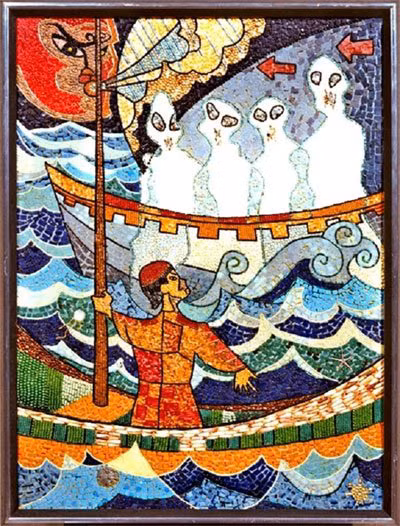 Ngoài ra, trong năm 1969, ở vùng biển trong tỉnh Kanagawa, không ít người đã quan sát thấy một vài người có làn da màu trắng bơi lội trong đêm ở vùng biển ven bờ. Nhiều ngư dân khi đi tàu đã nghe thấy một giọng nói rùng rợn "Hãy cho tôi một cái thùng". Đáng sợ hơn, cách đó không lâu, một chiếc du thuyền đã bị chìm và làm chết đuối nhiều người vô tội. Tất nhiên, bí ẩn về các sinh vật được cho là "hồn ma" này vẫn còn bỏ ngỏ và chưa có bằng chứng nghiên cứu nào cho thấy đây là ma quỷ, hơn chỉ đơn giản là tai nạn do chính con người gây ra. 