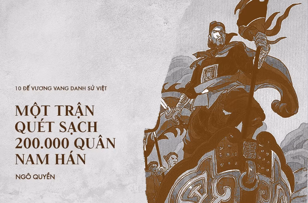  Ngô Quyền (897-944) cũng là người làng Đường Lâm. Ông có tài cầm quân, được chủ tướng Dương Đình Nghệ tin yêu và gả con gái. Sau khi Dương Đình Nghệ qua đời, Ngô Quyền tiếp tục sự nghiệp của bố vợ. Ông đánh bại Kiều Công Tiễn và tiêu diệt 200.000 quân Nam Hán xâm lược do hoàng tử Lưu Hoằng Tháo chỉ huy. Theo sử sách, chỉ bằng một trận Bạch Đằng năm 938, Ngô Quyền đã khiến vua Nam Hán khiếp vía, bỏ mộng xâm chiếm nước ta. Chiến thắng Bạch Đằng năm 938 là mốc son chói lọi trong sử Việt, chấm dứt thời kỳ Bắc thuộc kéo dài hơn 1.000 năm. 