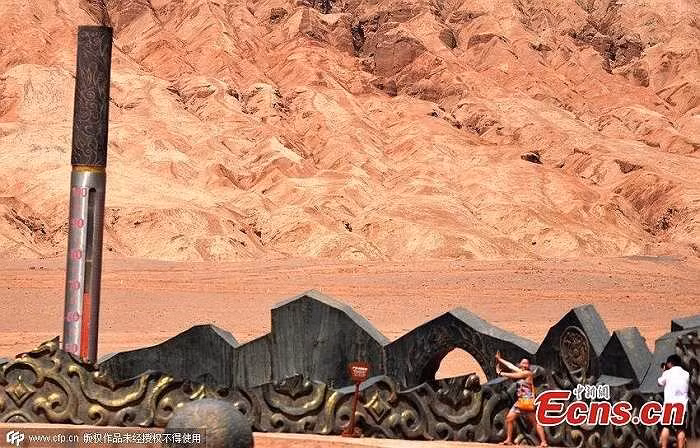 Mua he nang nong 70 do C o Hoa Diem Son