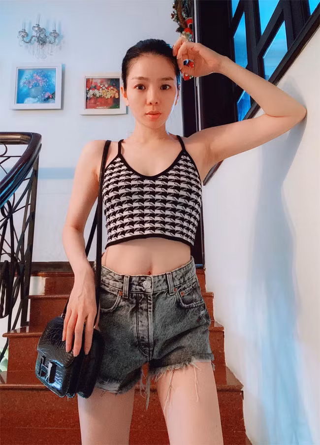 Trông Lệ Quyên trẻ trung không khác gì thiếu nữ 18.