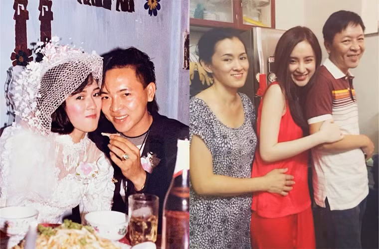 Bố mẹ Angela Phương Trinh khi trẻ và hiện tại không thay đổi là mấy.