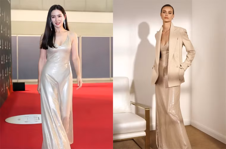 Chiếc váy là một trong những thiết kế trong bộ sưu tập Fre-Fall 2019 của nhà thiết kế danh tiếng Ralph Lauren.