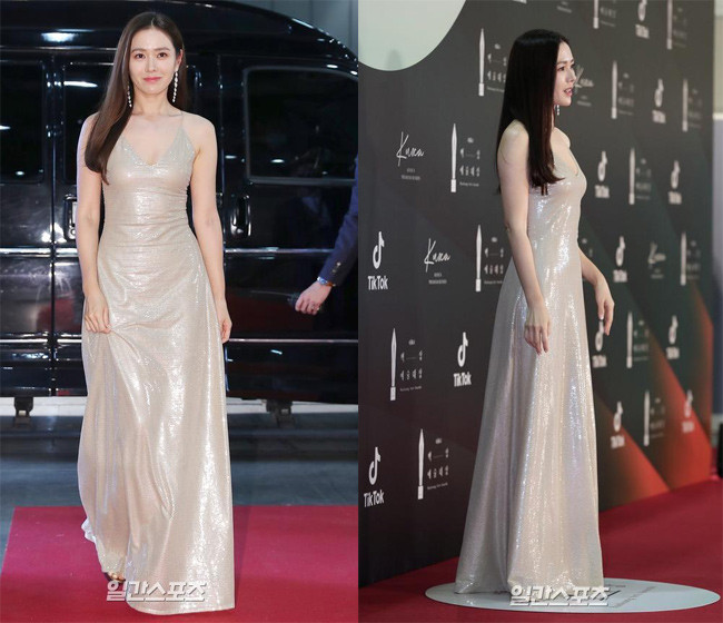 Giữa rừng mỹ nhân trên thảm đỏ Baeksang Arts Awards 2020, Son Ye Jin giản dị nhưng vẫn gợi cảm và nổi bật nhất.