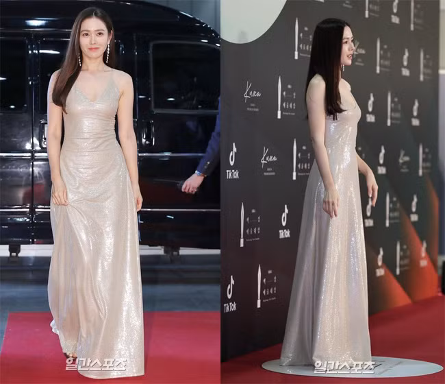 Giữa rừng mỹ nhân trên thảm đỏ Baeksang Arts Awards 2020, Son Ye Jin giản dị nhưng vẫn gợi cảm và nổi bật nhất.