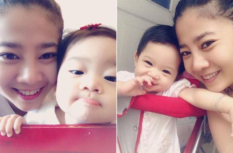 Bắt đầu từ đó, Mai Phương một mình nuôi con. May mắn cho cô là bên cạnh còn có rất nhiều bạn bè trợ giúp trông Lavie mỗi khi Phương bận chạy show kiếm tiền nuôi con.