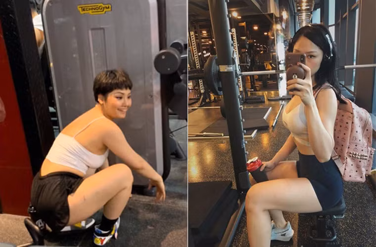 Nữ ca sĩ Miu Lê đã khiến nhiều người ngạc nhiên khi thời gian gần đây cô xuất hiện với vóc dáng săn chắc, gọn gàng, khác hẳn lúc trước. Hóa ra, nữ ca sĩ đã giành 13 tháng để tập luyện và ăn uống khoa học nên đã giảm cân.