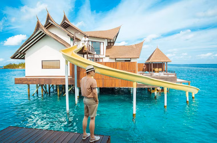 Chuyến đi Maldives, ông bầu họ Vũ bỏ ra 150 triệu mỗi đêm để nghỉ tại căn biệt thự rộng tới 500m2.