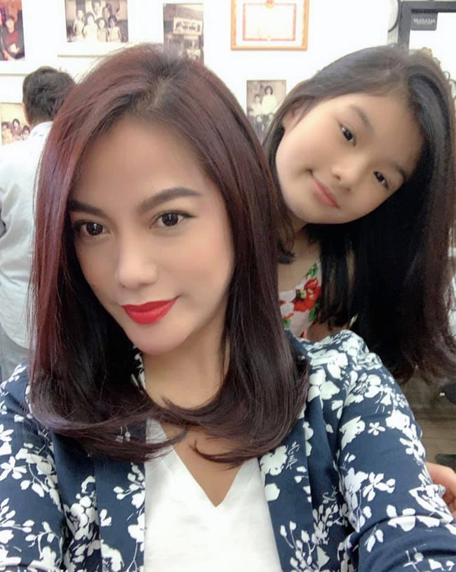 Bảo Tiên được khen là xinh hơn cả mẹ Trương Ngọc Ánh.