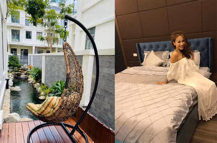 Hiện Vân Hugo và con trai đã theo chồng sắp cưới vào Nam sinh sống. Cô được bạn trai tậu cho một căn biệt thự rộng rãi đẹp đẽ để làm tổ ấm.