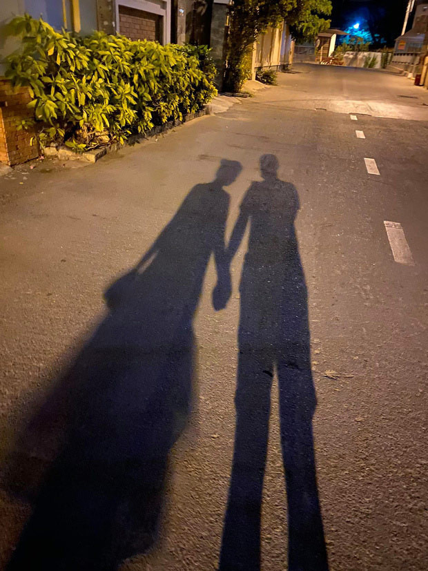 Vân Hugo đang hạnh phúc bên bạn trai.