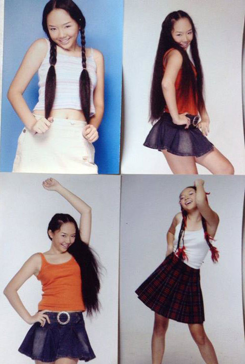 Nữ ca sĩ từng chuộng những trang phục nhiều màu sắc và năng động.