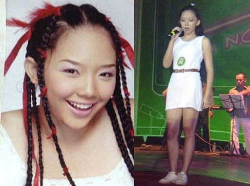 Mái tóc xù bông cùng phong cách lí lắc "xì tin" một thời tạo nên phong cách của Tóc Tiên.