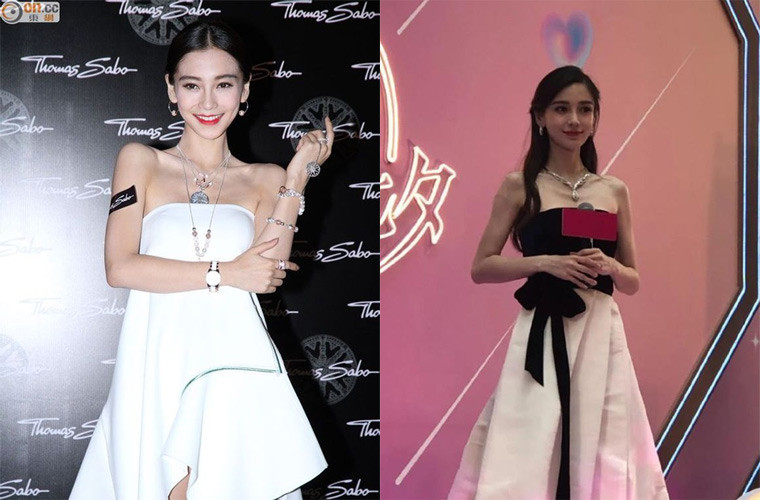 Năm 2014, sau khi công khai hẹn hò với nam tài tử Huỳnh Hiểu Minh, Angelababy lại càng nổi tiếng hơn. Năm 2015, đám cưới cổ tích của Angelababy và Huỳnh Hiểu Minh tốn kém tới 31 triệu USD và trở thành đề tài của báo chí châu Á. Năm 2017, Angelababy hạ sinh con trai đặt tên là Tiểu Hải Miên. Thời gian gần đây, vợ chồng Angelababy vướng nghi vấn hôn nhân đổ vỡ.