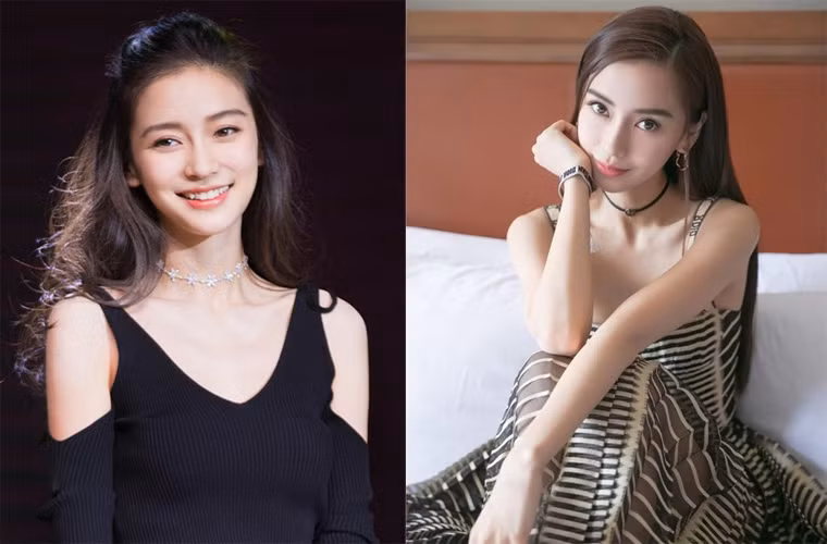 Truyền thông Trung Quốc gọi Angelababy là “búp bê sống” bởi gương mặt đẹp không tì vết.