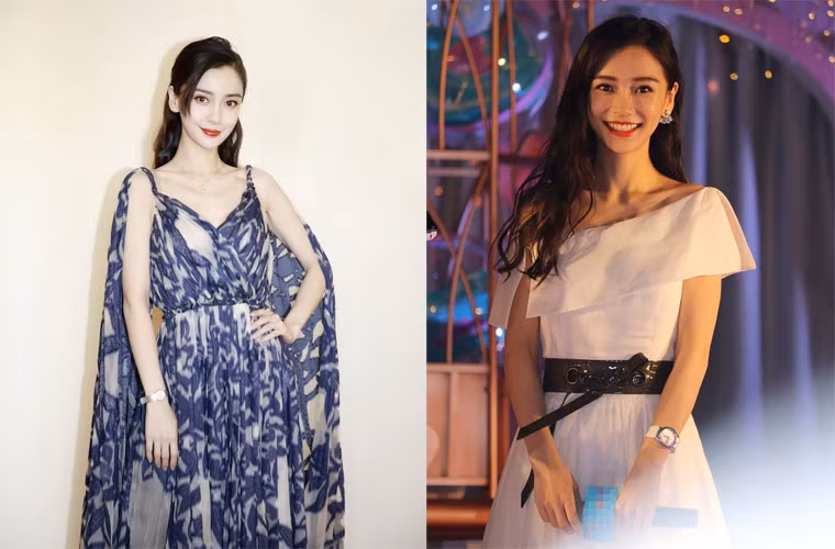 Nhất là khi cô mặc đồ hở cổ, vẻ tiều tụy của nàng Tiểu Hoa Đán càng lộ rõ.