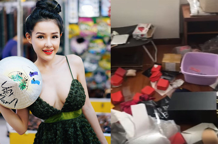 Chưa hết, người đẹp Bình Định còn bị tố ở bẩn, bừa bộn, khác hẳn với vẻ ngoài bóng bẩy thường thấy của cô.