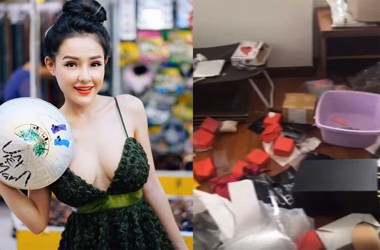 Chưa hết, người đẹp Bình Định còn bị tố ở bẩn, bừa bộn, khác hẳn với vẻ ngoài bóng bẩy thường thấy của cô.