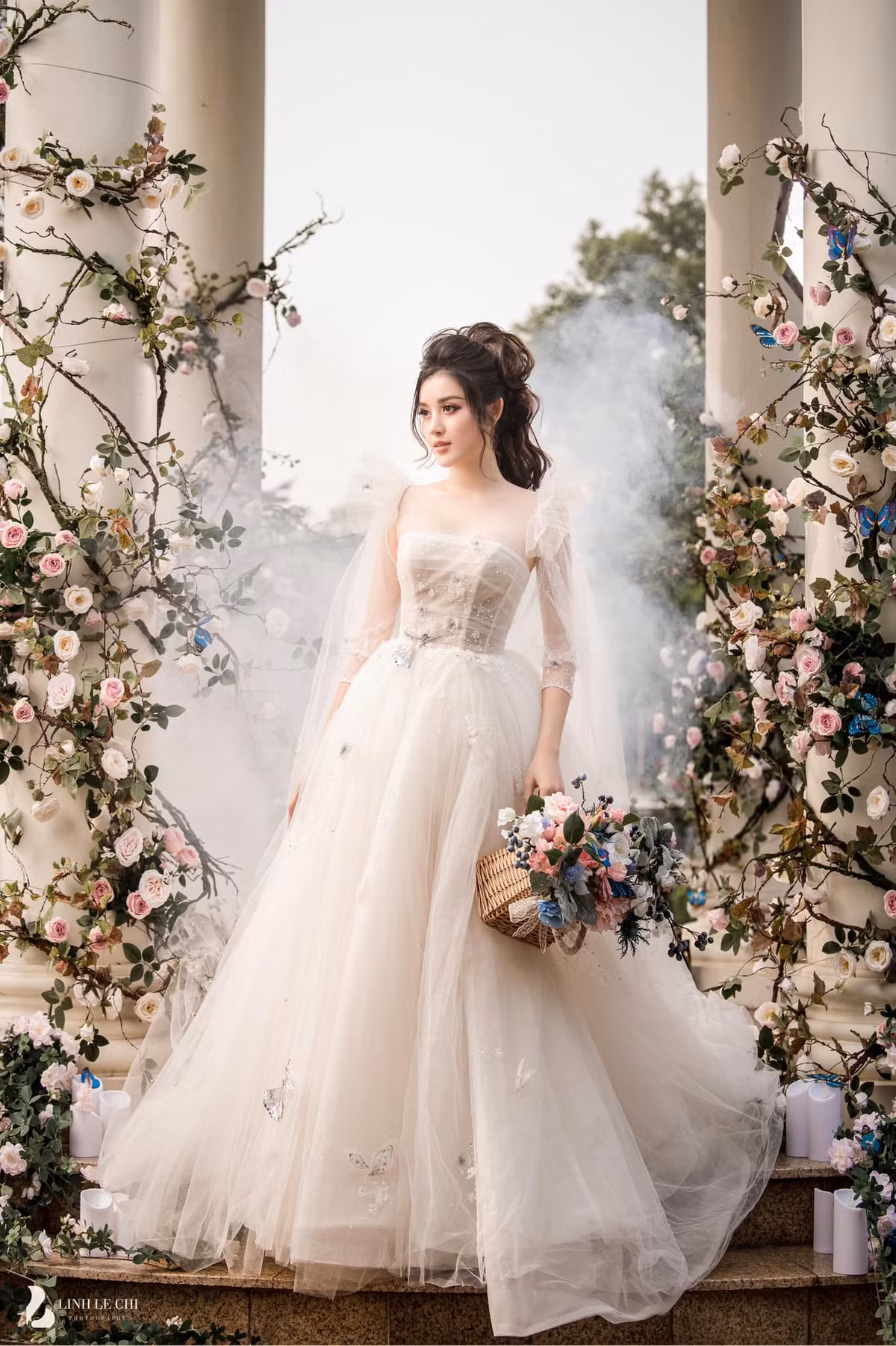 Người đẹp cho biết chưa có ý định kết hôn, dù liên tục được fan giục cưới.